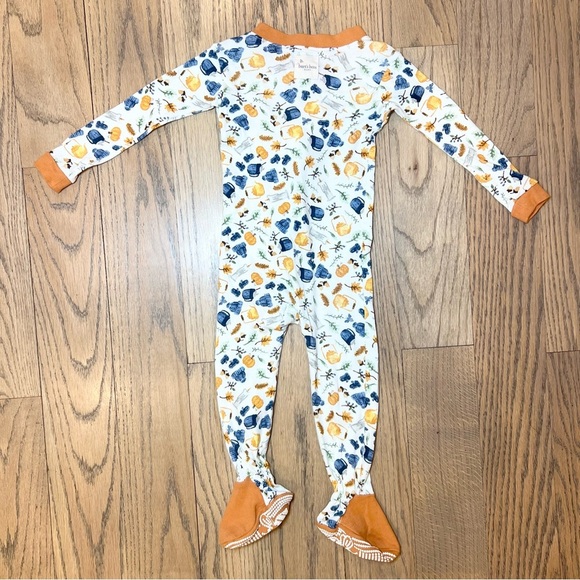 Burt’s Bees Baby One Piece Footed Snug Fit Footed Sleeper Pajamas Size 18 Months - Picture 7 of 8